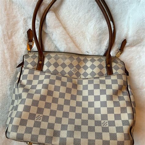 louis vuitton white damier shoulder bag|louis vuitton damier messenger bag.